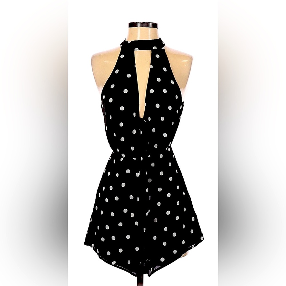 Cute retro polkadot ropmer